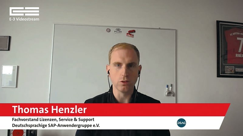 Comité directeur de DSAG Thomas Henzler