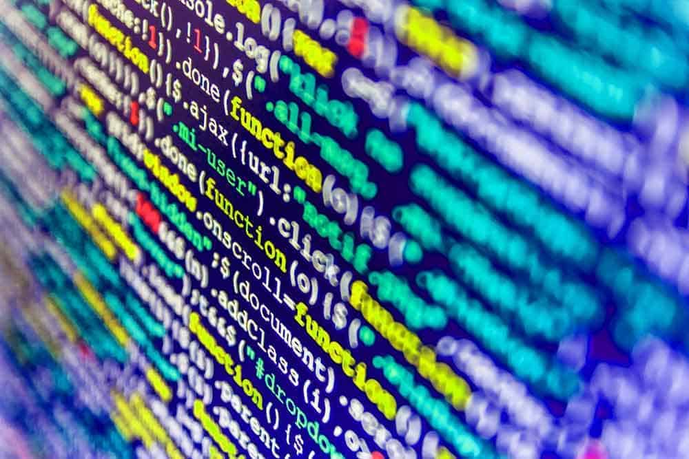 Code sur le moniteur