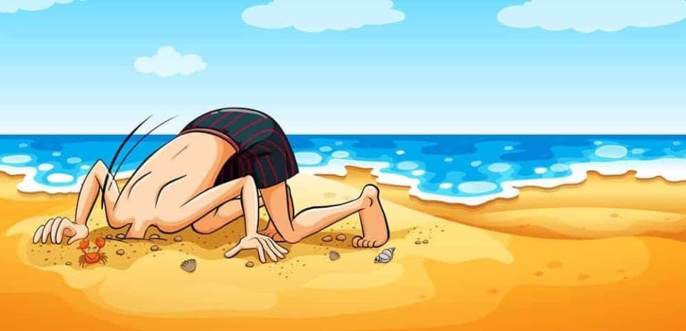 La tête dans le sable de la protection des données