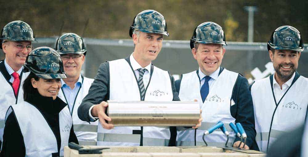 Grundsteinlegung Sapan 1712