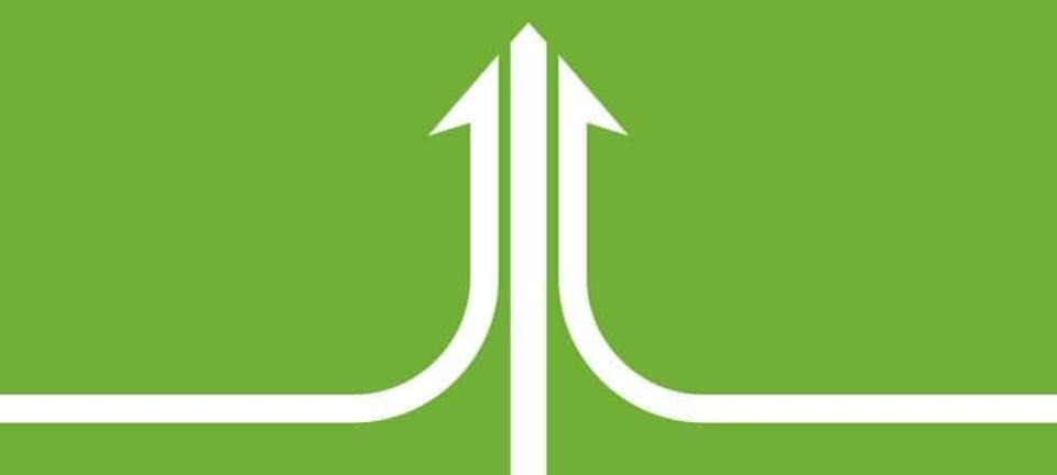 C/4 vers l'extérieur, S/4 vers l'intérieur