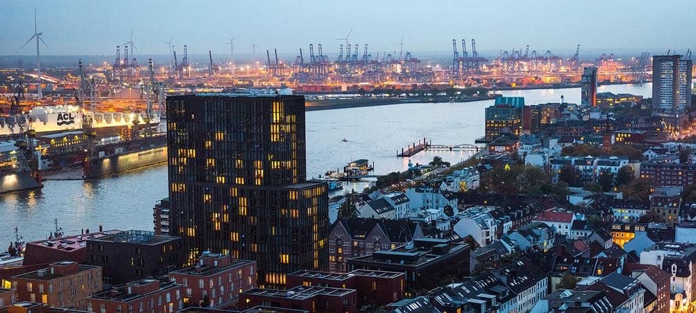 Exterior View City And Elbe Empire Riverside Hotel Cmyk