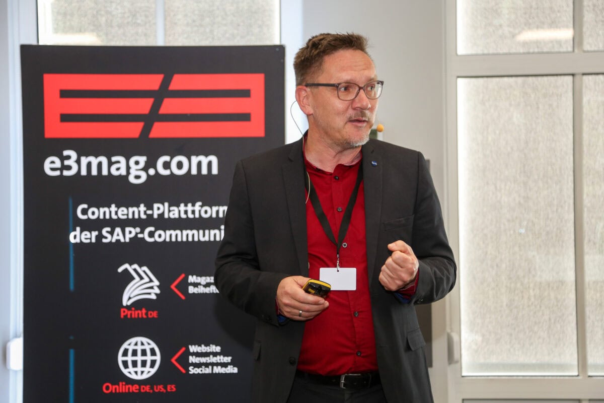 Walter Schinnerer. Teamleiter SAP bei der AUVA und Fachvorstand &Ouml;sterreich der DSAG.