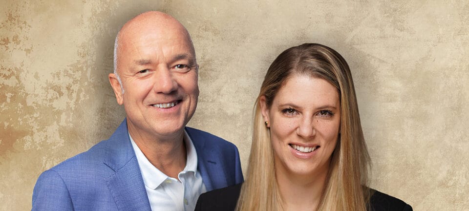 From left: Jörg Dietmann, Co-Founder, Nagarro, Julia Rettig, Director SAP Go-to-Market and Portfolio and Alliances, Nagarro.